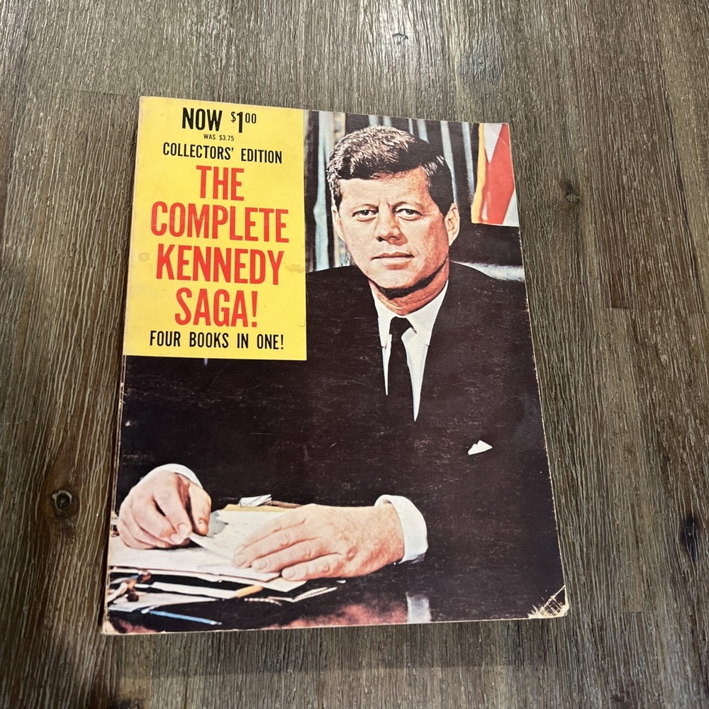 The Complete Kennedy Saga! Collectors Edition JFK Kennedy 1963 VintagePaperback